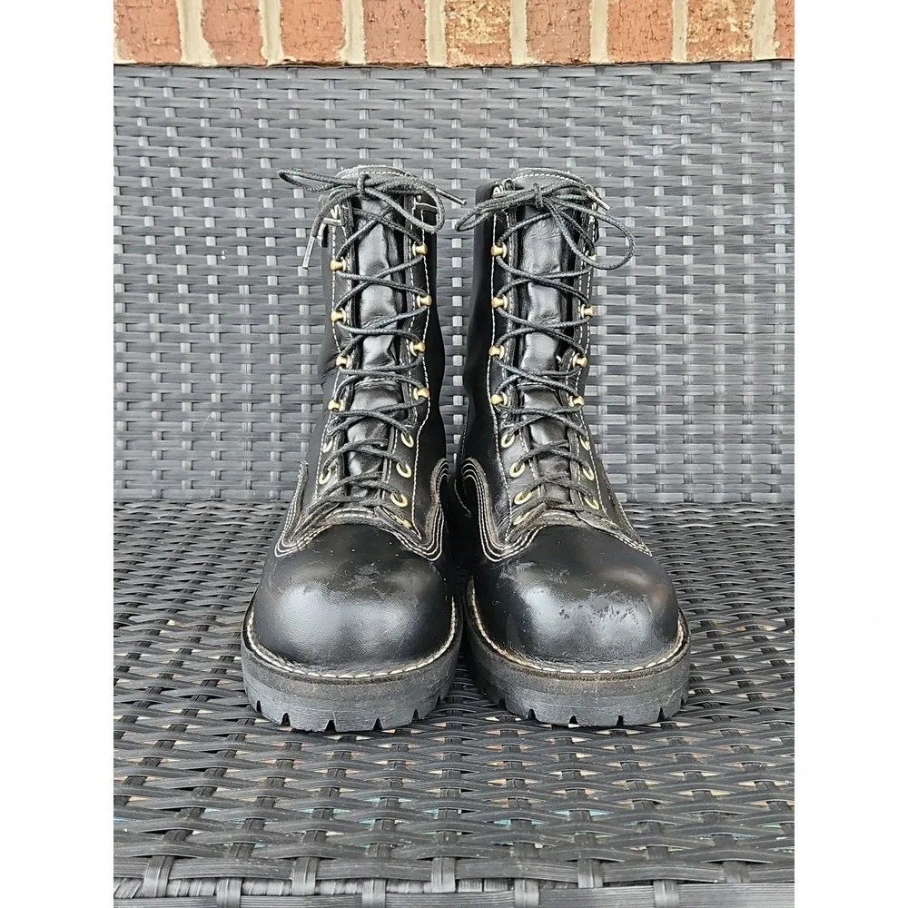 DANNER Super Rain Forest‎ Size 9.5 D Black Gore-Tex Mens Boots 11550